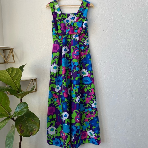 Vintage Maluna Hawaii Maxi Dress - Picture 8 of 10
